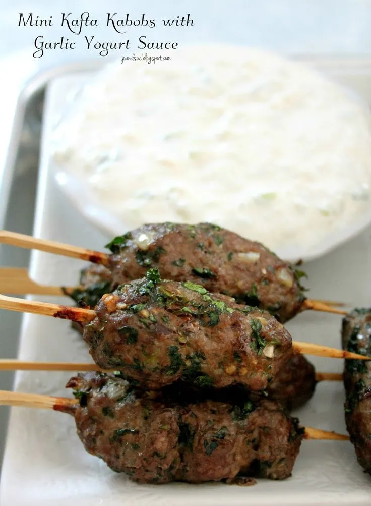 Kafta Meatball Shish Kabobs