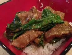 Kashmir Lamb With Spinach