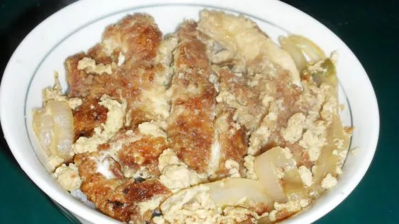 Katsu-Don Pork Cutlet Donburi