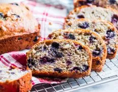 Kellys Blueberry Banana Bread