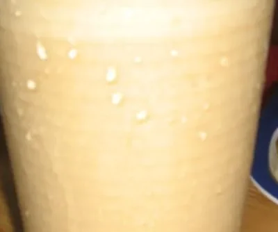 Kicked Up Banana Smoothie