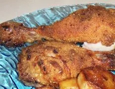 Kicked Up Oven Fried Chicken