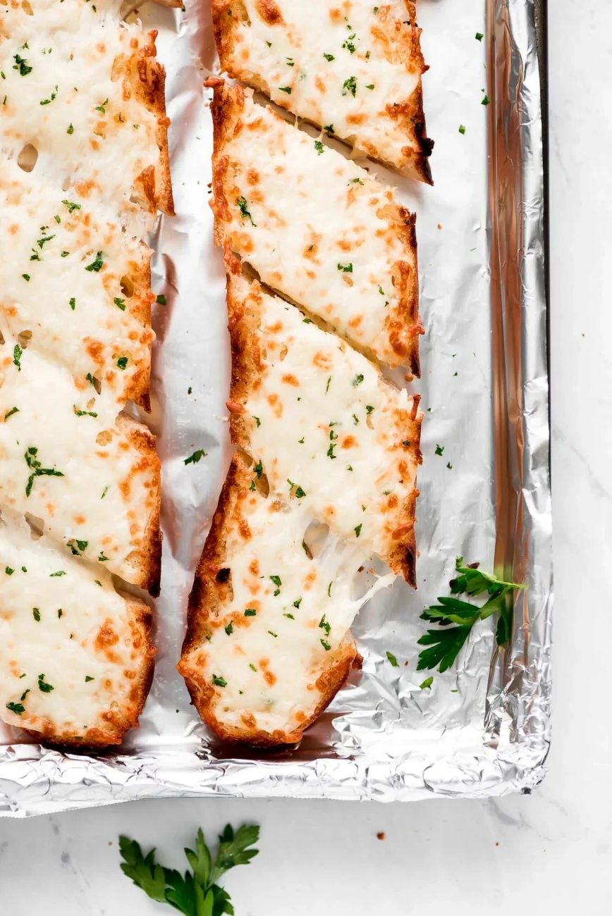 Kid Size Garlic Bread Loaves