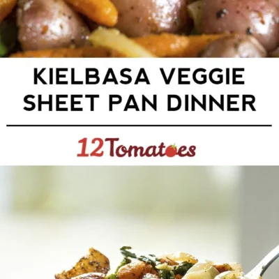 Kielbasa Veggie Sheet Pan Dinner