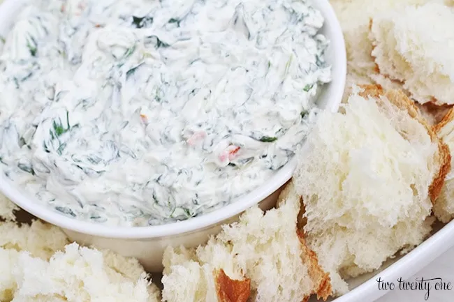 Kings Hawaiian Spinach Dip