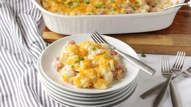 Kittencals Baked Potato Salad Casserole