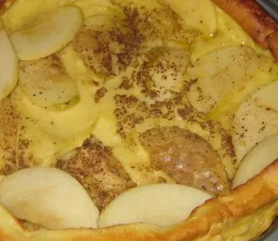 Kittencals German Apple Puff Pancake