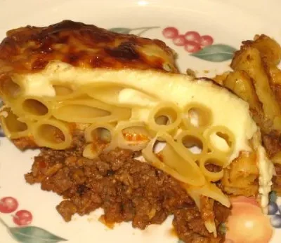 Kittencals Greek Pastitsio