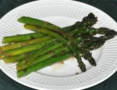 Kittencals Pan- Fried Asparagus