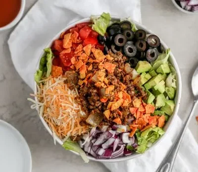 Kittencals Taco Salad For A Crowd