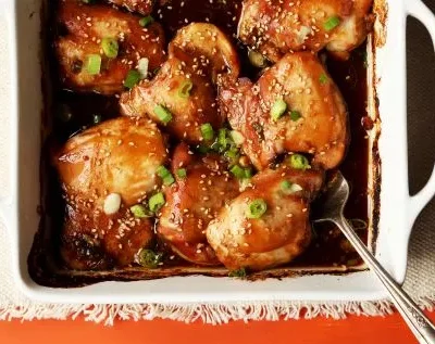 Korean Roast Chicken Thighs