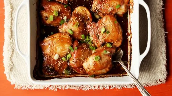 Korean Roast Chicken Thighs