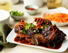 Korean Style Short Ribs Crock Pot