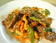 Korean Vegetable-Beef Stir Fry