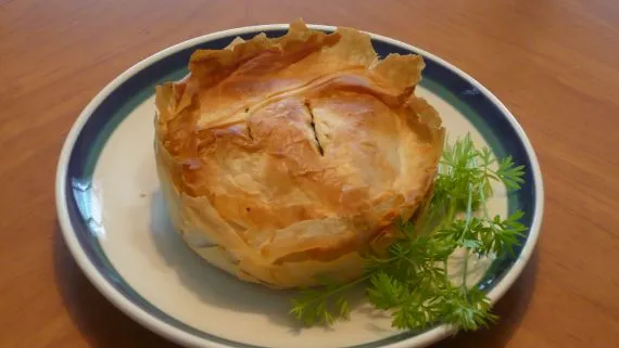 Kreatopita Greek Meat Pie Using Phyllo