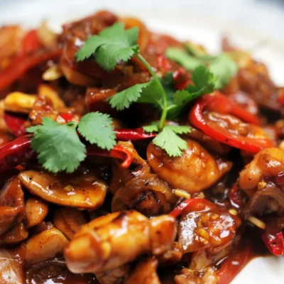 Kung Pao Chicken With Cashews