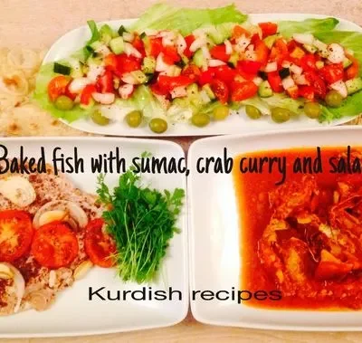 Kurdish Baked Fish