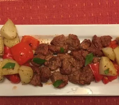 Lamb Boti Kebabs