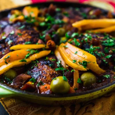 Lamb Tagine With Apricots