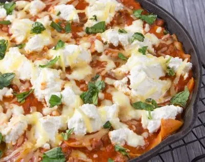 Lasagna In A Skillet -In About 30 Minutes