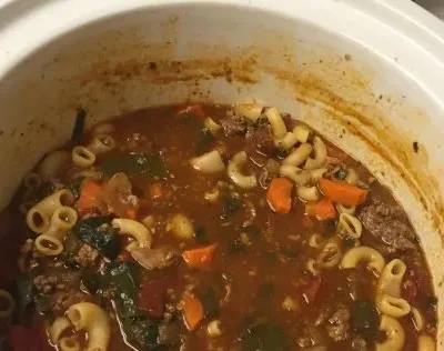 Lasagna Soup