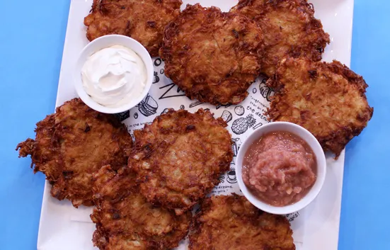 Latkes Golden Potato Pancakes