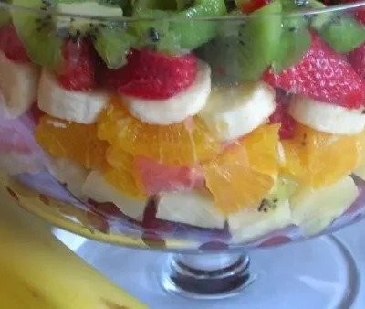 Layered Fruit Salad