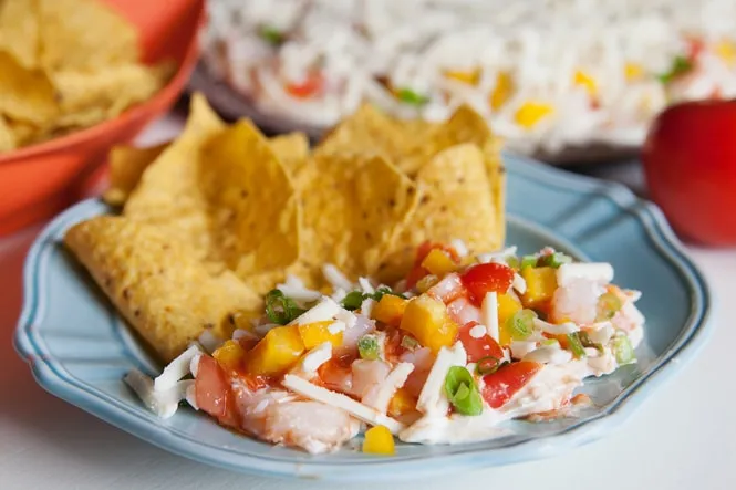 Layered Seafood Appetizer