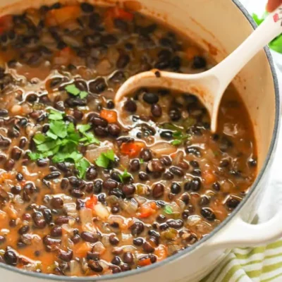 Lazy Day Black Bean Soup