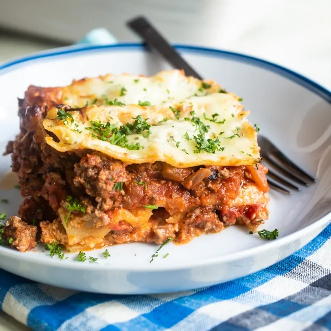 Lazy Day Overnight Lasagna