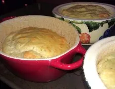 Leek And Stilton Souffles