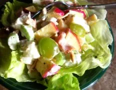 Leftover Chicken Ranch Salad