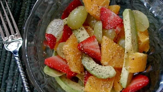 Leftover Fruits Breakfeast Salad