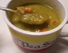 Leftover Holiday Ham &Amp; Split Pea Soup