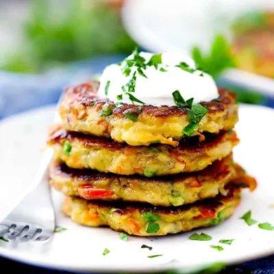 Leftover Parmesan Mashed Potato Patties