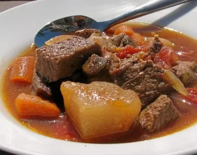 Leftover Roast Beef Stew