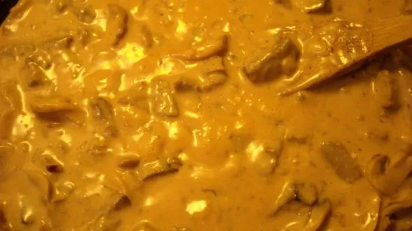 Leftover Roast Beef Stroganoff