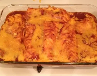 Leftover Steak Enchiladas