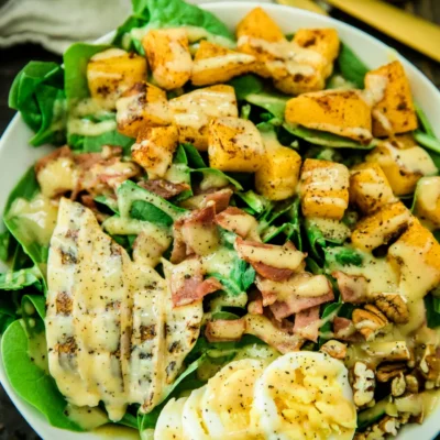 Leftover Turkey Harvest Cobb Salad