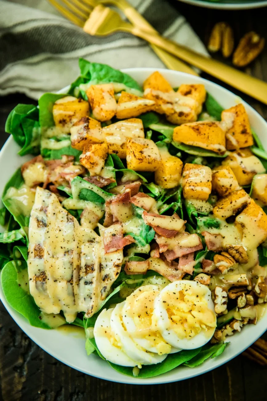 Leftover Turkey Harvest Cobb Salad