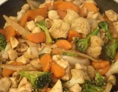 Leftover Veggie Chicken Stir-Fry