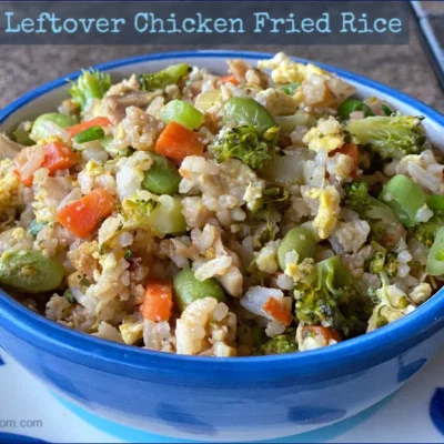 Leftovers Chicken Fried Rice