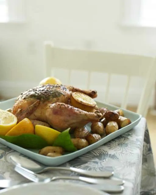 Lemon And Basil Baked Chicken