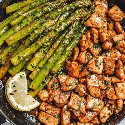 Lemon Asparagus Chicken