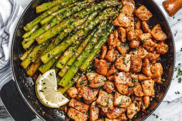 Lemon Asparagus Chicken