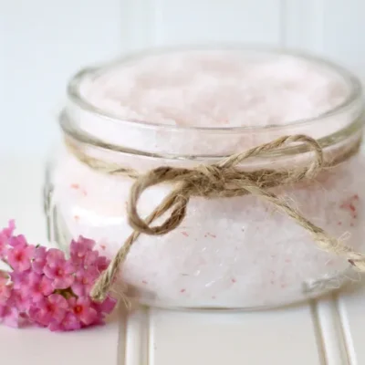 Lemon Bath Salts Gift In A Jar