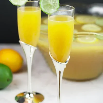 Lemon Champagne Punch