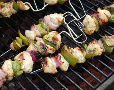 Lemon Chicken Skewers