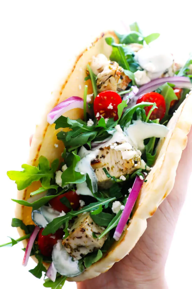 Lemon Chicken Souvlaki