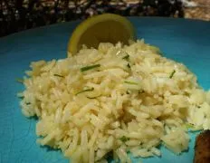 Lemon Chive Rice